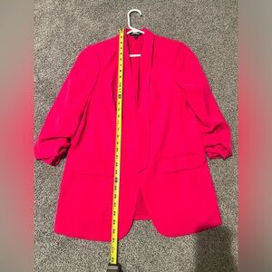 Express size Small hot pink blazer